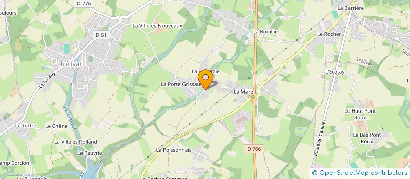 localisation de l'entreprise MONSIEUR PHILIPPE CACHON  TRELIVAN