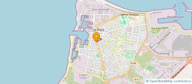 localisation de l'entreprise MONSIEUR PHILIPPE CADET à LE PORT