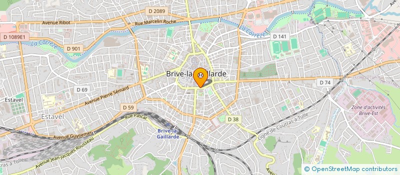 localisation de l'entreprise MONSIEUR PHILIPPE CAETANO  BRIVE-LA-GAILLARDE