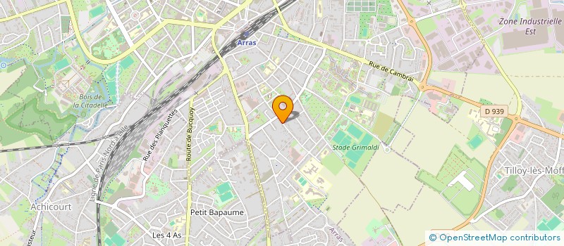 localisation de l'entreprise MONSIEUR PHILIPPE CAFLERS à ARRAS
