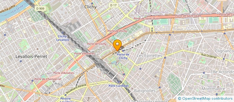 localisation de l'entreprise MONSIEUR PHILIPPE CAILLE  PARIS