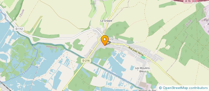 localisation de l'entreprise MONSIEUR PHILIPPE CAILLEUX  L'ETOILE