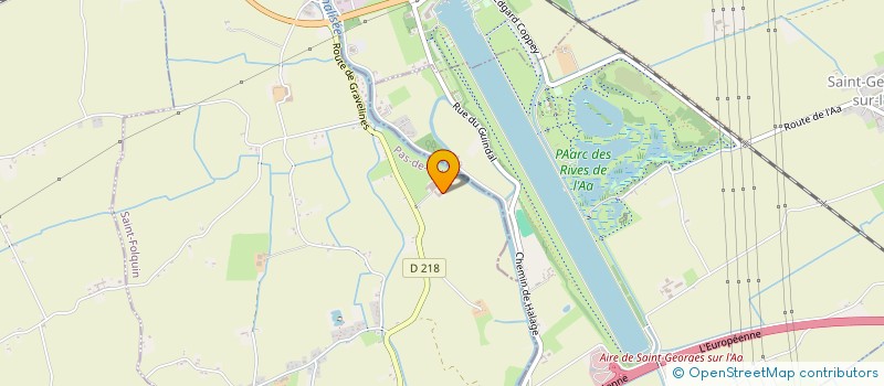 localisation de l'entreprise MONSIEUR PHILIPPE CALCOEN  SAINT-FOLQUIN