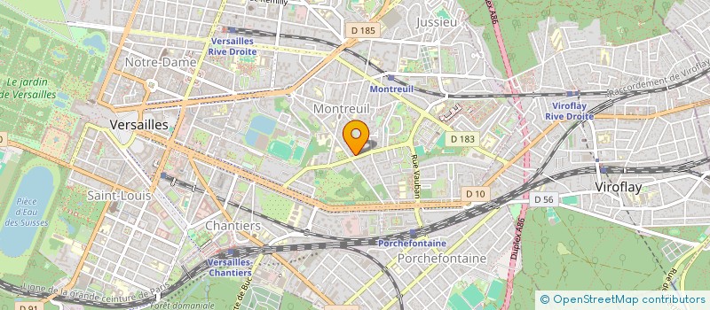 localisation de l'entreprise MONSIEUR PHILIPPE CALLE à VERSAILLES