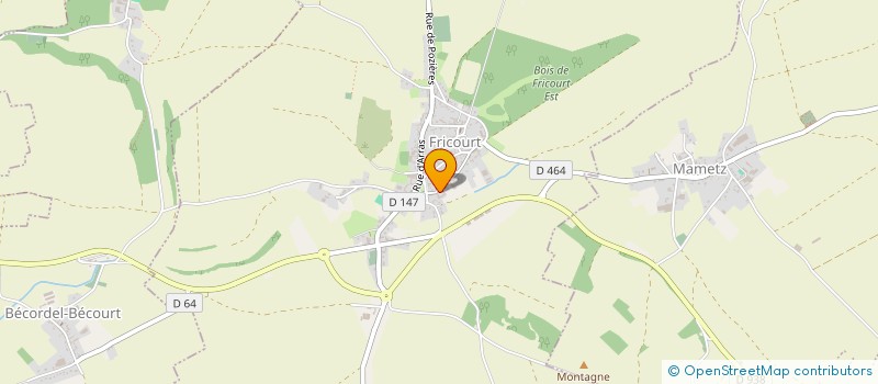 localisation de l'entreprise MONSIEUR PHILIPPE CALLENS à FRICOURT