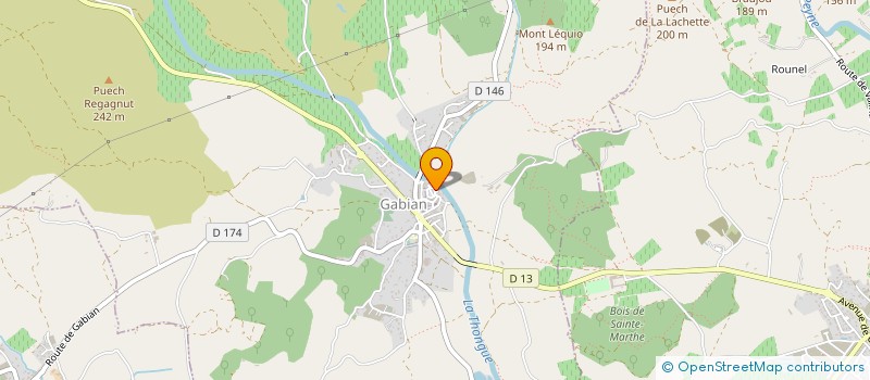 localisation de l'entreprise MONSIEUR PHILIPPE CALLOT  GABIAN