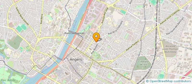 localisation de l'entreprise MONSIEUR PHILIPPE CALLOT à ANGERS
