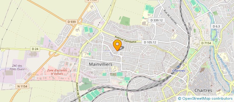 localisation de l'entreprise MONSIEUR PHILIPPE CALVIE à MAINVILLIERS