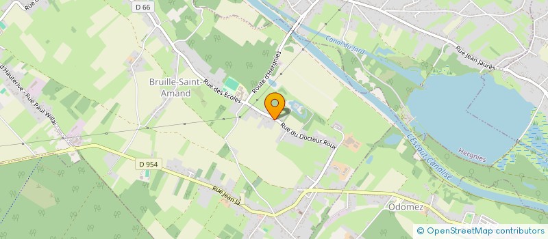 localisation de l'entreprise MONSIEUR PHILIPPE CAMBIER  BRUILLE-SAINT-AMAND