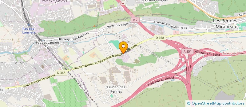 localisation de l'entreprise MONSIEUR PHILIPPE CAMPREDON à LES PENNES-MIRABEAU