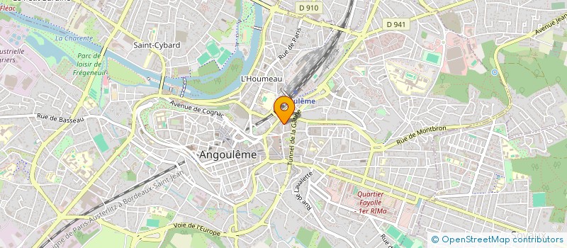 localisation de l'entreprise MONSIEUR PHILIPPE CAMUS  BAIGNES-SAINTE-RADEGONDE