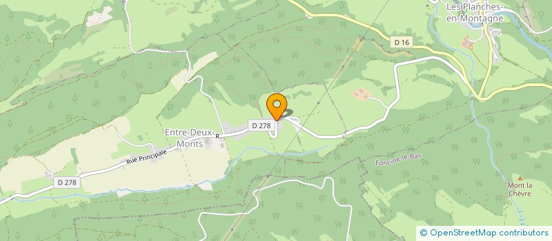 localisation de l'entreprise MONSIEUR PHILIPPE CANARD  ENTRE-DEUX-MONTS