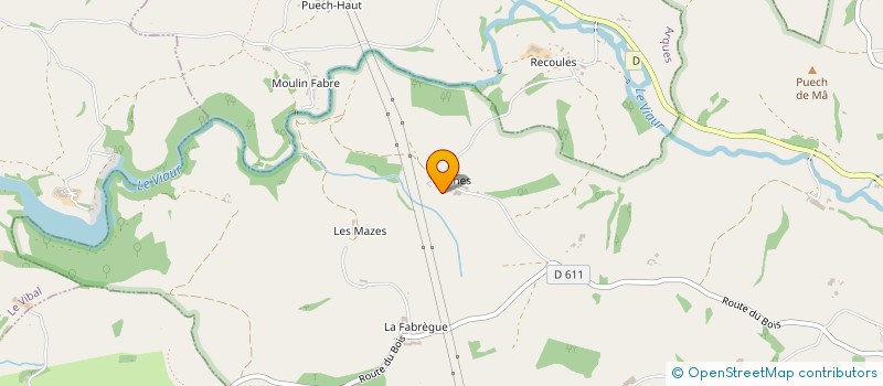 localisation de l'entreprise MONSIEUR PHILIPPE CANCE  CANET-DE-SALARS