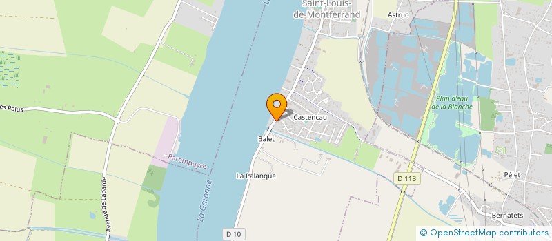 localisation de l'entreprise MONSIEUR PHILIPPE CANEL à ST LOUIS DE MONTFERRAND
