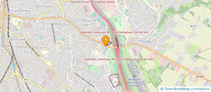localisation de l'entreprise MONSIEUR PHILIPPE CANILLO à TOULOUSE
