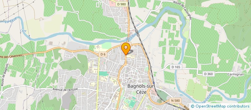 localisation de l'entreprise MONSIEUR PHILIPPE CANOBY à BAGNOLS-SUR-CEZE