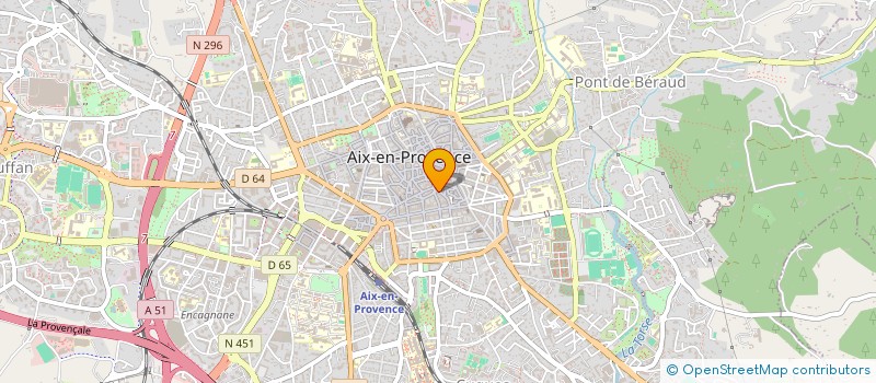 localisation de l'entreprise MONSIEUR PHILIPPE CANONERO à AIX-EN-PROVENCE
