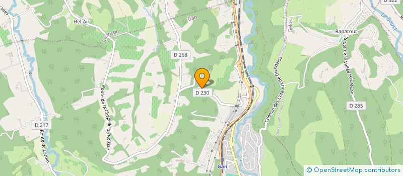 localisation de l'entreprise MONSIEUR PHILIPPE CAPBLANCQ  GAN