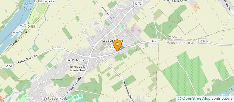 localisation de l'entreprise MONSIEUR PHILIPPE CAPELLO  VINEUIL