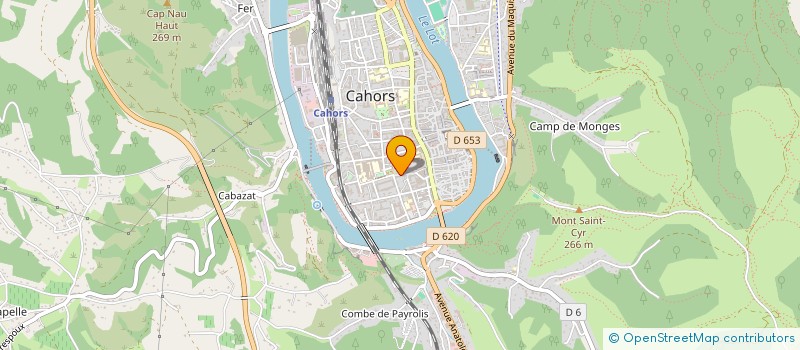 localisation de l'entreprise MONSIEUR PHILIPPE CAPET  CAHORS