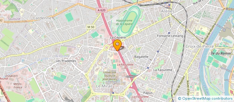 localisation de l'entreprise MONSIEUR PHILIPPE CAPRA à TOULOUSE