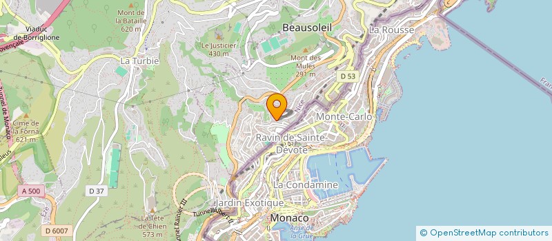 localisation de l'entreprise MONSIEUR PHILIPPE CARDONA  BEAUSOLEIL