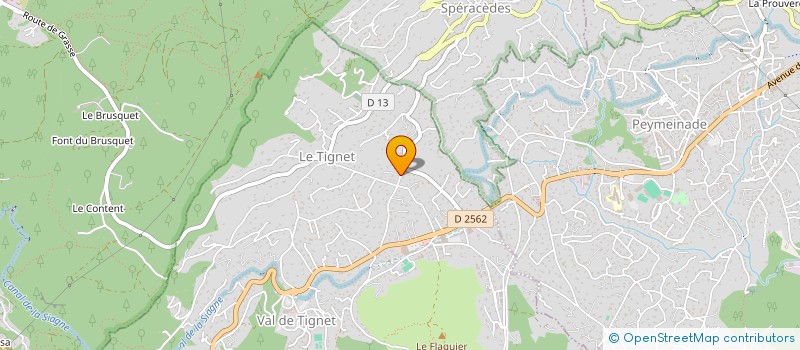 localisation de l'entreprise MONSIEUR PHILIPPE CARLESSI à LE TIGNET