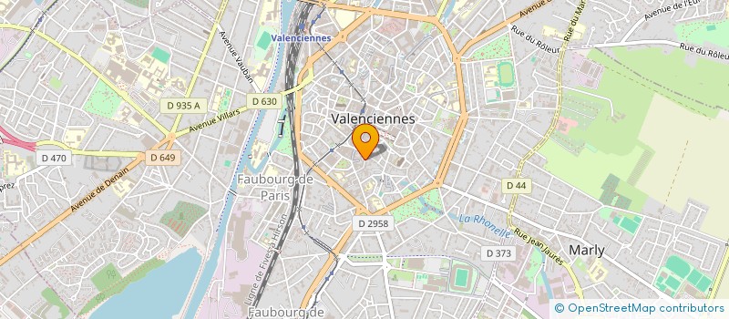 localisation de l'entreprise MONSIEUR PHILIPPE CARLIER à VALENCIENNES