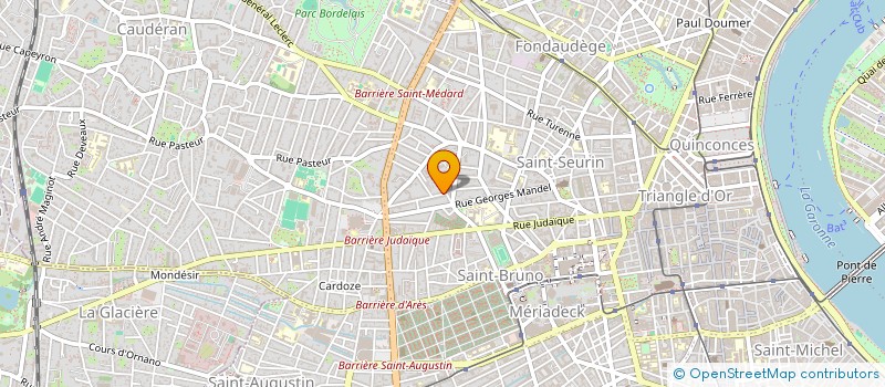 localisation de l'entreprise MONSIEUR PHILIPPE CARMOUZE à BORDEAUX