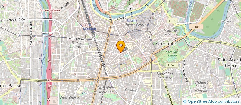 localisation de l'entreprise MONSIEUR PHILIPPE CARON à GRENOBLE