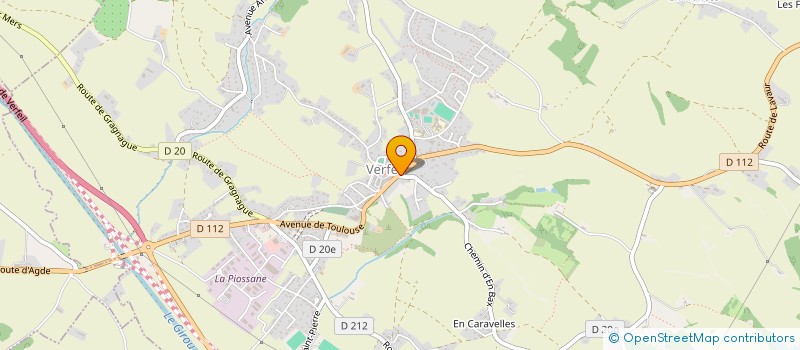 localisation de l'entreprise MONSIEUR PHILIPPE CAROZZANI à VERFEIL