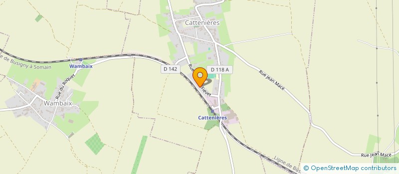 localisation de l'entreprise MONSIEUR PHILIPPE CARPENTIER  CATTENIERES