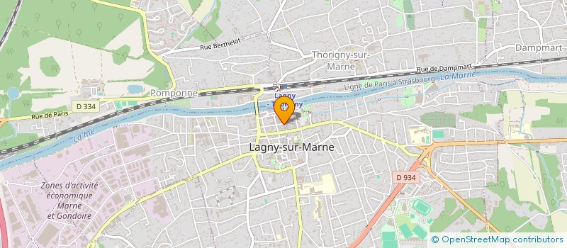 localisation de l'entreprise MONSIEUR PHILIPPE CARRARA à LAGNY-SUR-MARNE