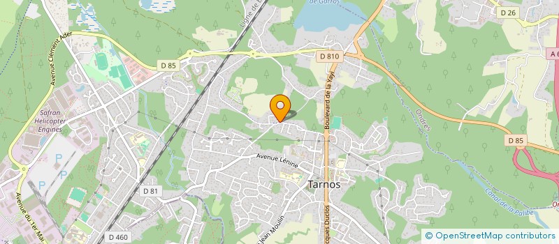 localisation de l'entreprise MONSIEUR PHILIPPE CARRICABURU  TARNOS