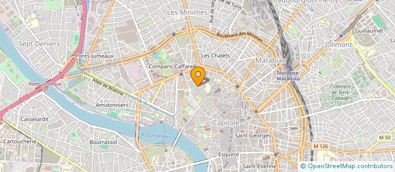 localisation de l'entreprise MONSIEUR PHILIPPE CARRIERE à TOULOUSE