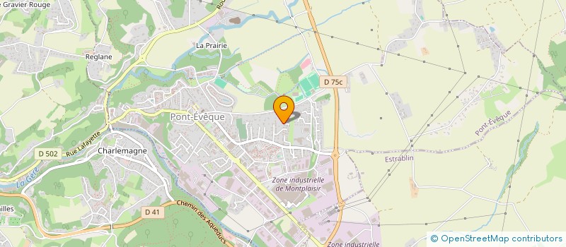 localisation de l'entreprise MONSIEUR PHILIPPE CART  PONT-EVEQUE