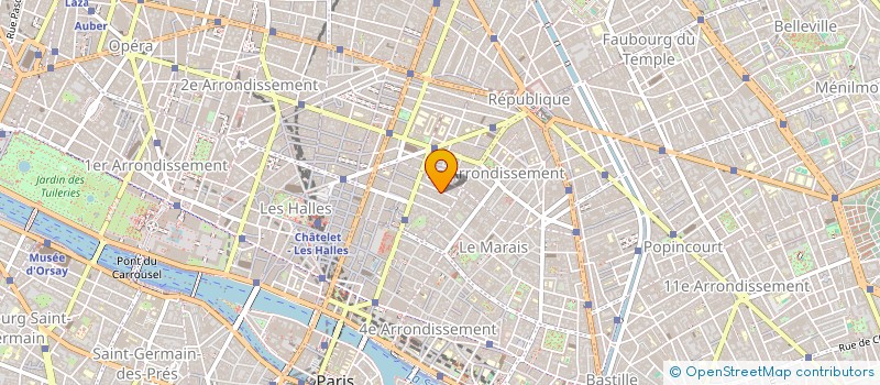 localisation de l'entreprise MONSIEUR PHILIPPE CASINI  PARIS