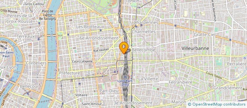 localisation de l'entreprise MONSIEUR PHILIPPE CASSAR  LYON