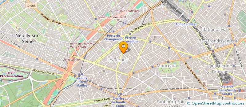 localisation de l'entreprise MONSIEUR PHILIPPE CASSARD  PARIS