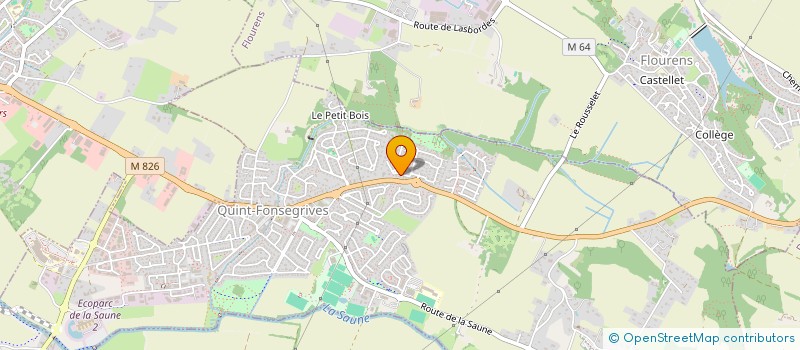 localisation de l'entreprise MONSIEUR PHILIPPE CASSAYRE  QUINT-FONSEGRIVES