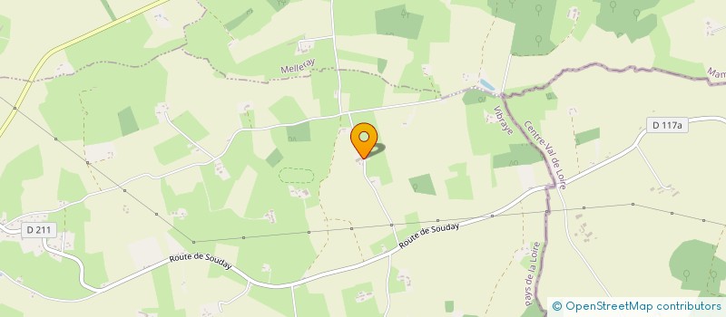 localisation de l'entreprise MONSIEUR PHILIPPE CASSE  VIBRAYE