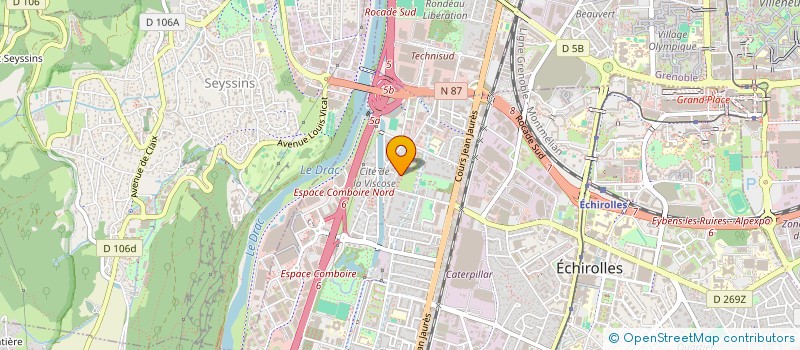 localisation de l'entreprise MONSIEUR PHILIPPE CASTEJON  ECHIROLLES