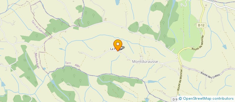 localisation de l'entreprise MONSIEUR PHILIPPE CASTELLA  MONTDURAUSSE