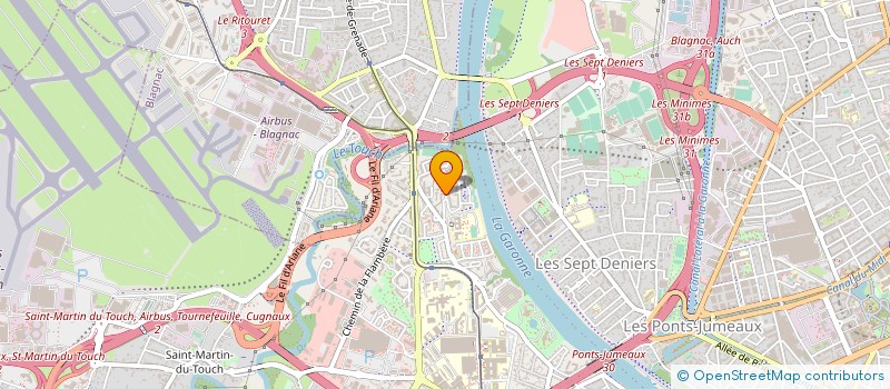 localisation de l'entreprise MONSIEUR PHILIPPE CASTELLE à TOULOUSE
