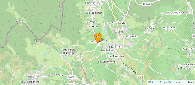 localisation de l'entreprise MONSIEUR PHILIPPE CASTELLETTO  LA CHAPELLE-DE-GUINCHAY