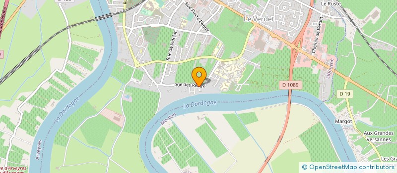 localisation de l'entreprise MONSIEUR PHILIPPE CASTERA  LIBOURNE