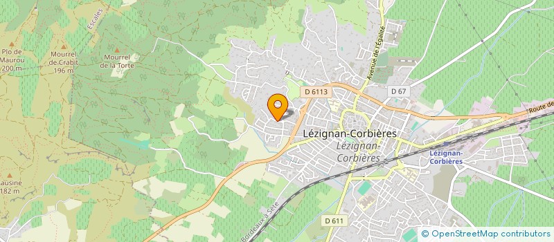 localisation de l'entreprise MONSIEUR PHILIPPE CASTILLOU à LEZIGNAN-CORBIERES