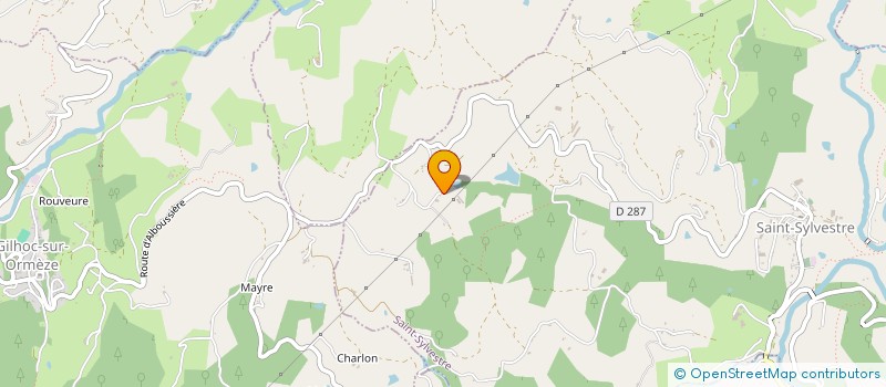 localisation de l'entreprise MONSIEUR PHILIPPE CATALON  SAINT-SYLVESTRE