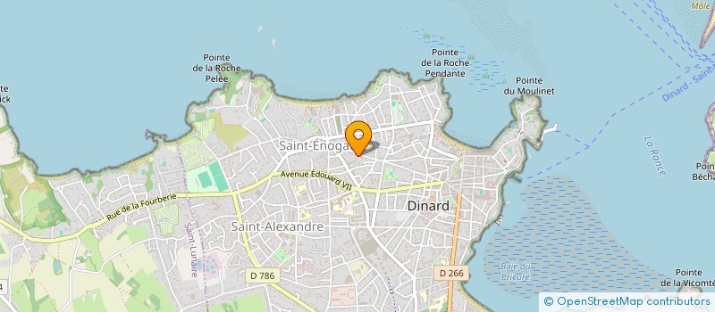 localisation de l'entreprise MONSIEUR PHILIPPE CATHERINE  DINARD