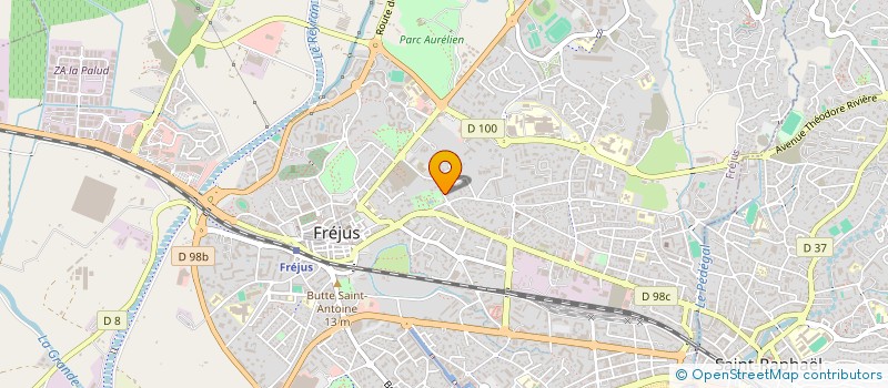 localisation de l'entreprise MONSIEUR PHILIPPE CATTAGNI à FREJUS